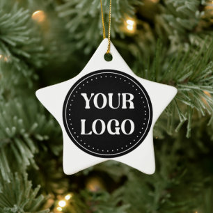 elegant, modern, refined, & editable.  ceramic ornament