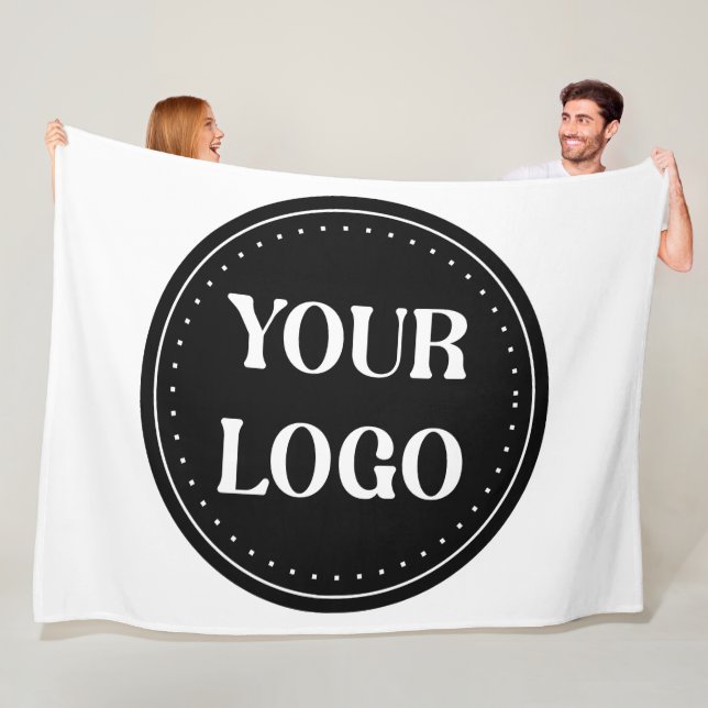 elegant, modern, refined, & editable.  fleece blanket (In Situ)