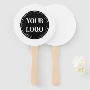 elegant, modern, refined, & editable.  hand fan
