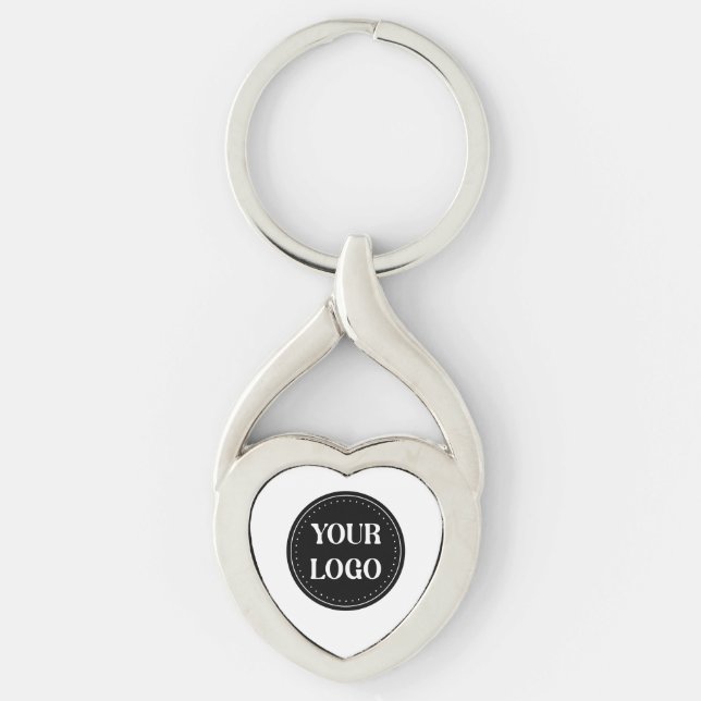elegant, modern, refined, & editable.  keychain (Front)