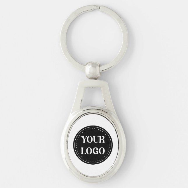 elegant, modern, refined, & editable.  keychain (Front)