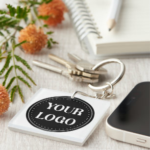 elegant, modern, refined, & editable. keychain