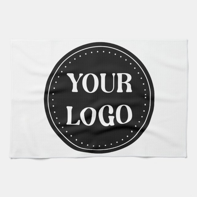 elegant, modern, refined, & editable.  kitchen towel (Horizontal)
