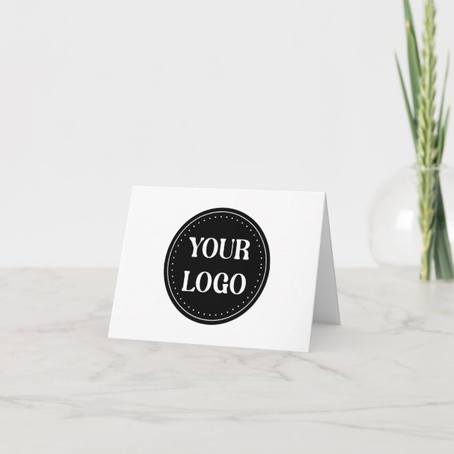 elegant, modern, refined, & editable.  note card (Front)