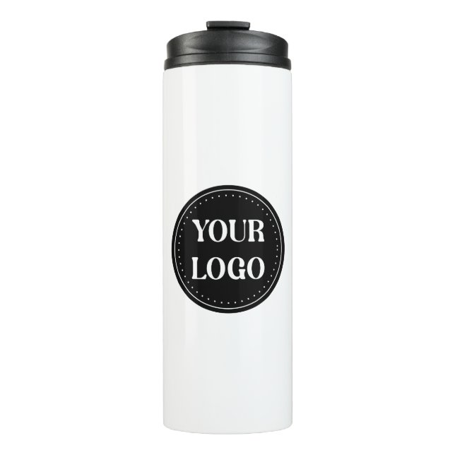 elegant, modern, refined, & editable.  thermal tumbler (Front)