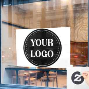 elegant, modern, refined, & editable.  window cling