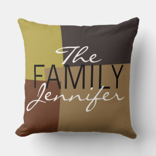 Elegant Modern Retro Colour Background #16 Throw Pillow