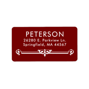 Elegant Modern Return Address Labels