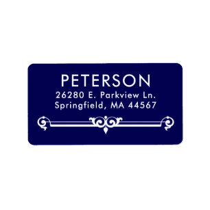 Elegant Modern Return Address Labels