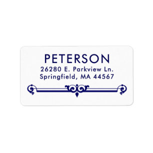 Elegant Modern Return Address Labels