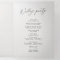 Elegant modern script minimalist wedding 