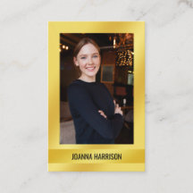 Elegant Modern Shimmery Shiny Gold Photo European