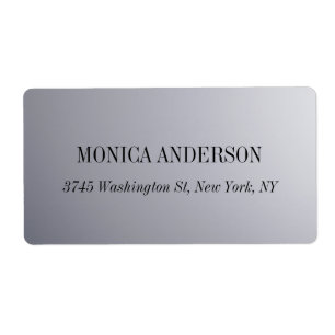 Elegant Modern Silver Grey