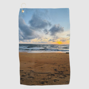 Elegant Modern Simple Custom Add Your Own photo Golf Towel