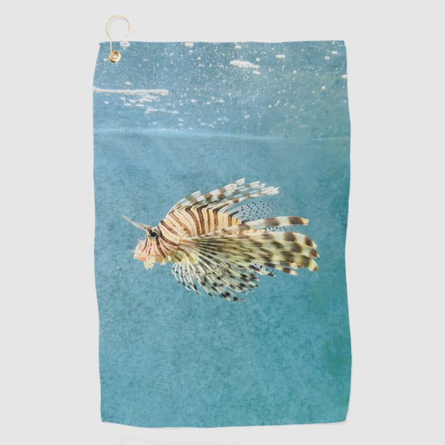 Elegant Modern Simple Custom Add Your Own photo Golf Towel (Front)