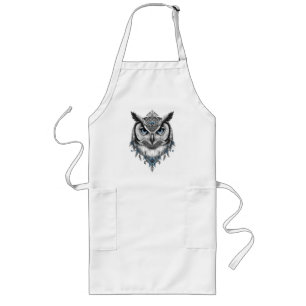 Elegant Modern Simple Custom Add Your Own photo Long Apron
