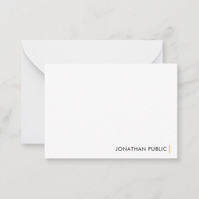 Elegant Modern Simple Design Template Custom (Front)