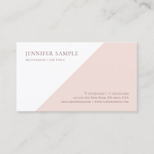 Elegant Modern Simple Design Template Professional Business Card