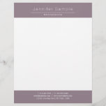 Elegant Modern Simple Design Template Professional Letterhead<br><div class="desc">Elegant Modern Simple Design Template Professional Letterhead.</div>