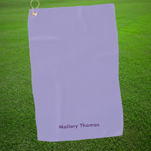Elegant Modern Simple Professional Golfer Golf Towel
