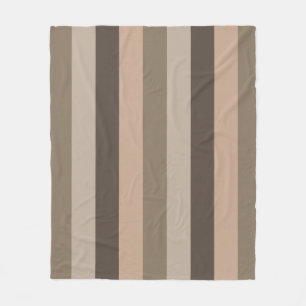 elegant modern stripe lines pattern fleece blanket