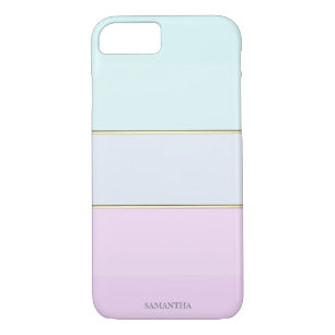 Elegant Modern Striped,Ombre-Personalized Case-Mate iPhone Case