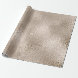 Elegant modern stylish copper rose gold wrapping paper