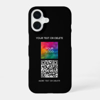 Elegant Modern Template Upload Logo Add QR Code