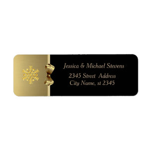 Elegant modern trendy gold holiday snowflake