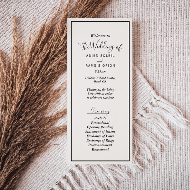 Elegant Modern Wedding Flat Program (Creator Uploaded)