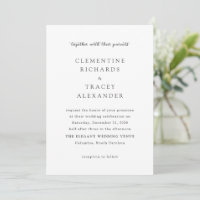 Elegant Modern Wedding