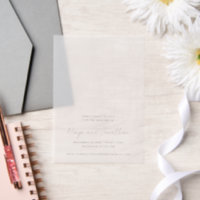 Elegant Modern Wedding Save the Date