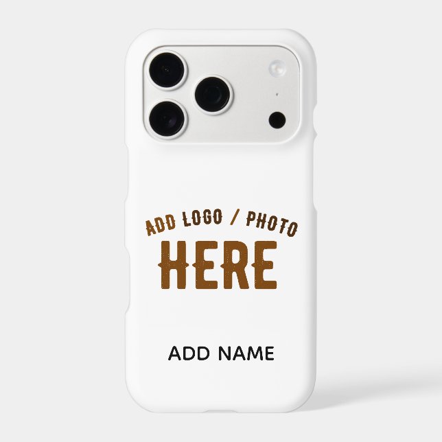 ÉLÉGANT MODERNE PERSONNALISABLE BLANC MARQUE VERIF (Verso)