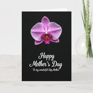 Elegant Moms Orchid Bloom Card