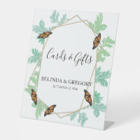 Elegant Monarch Butterfly Wedding Cards & Gifts