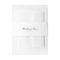 Elegant Monogram Black and White Script Wedding