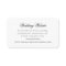 Elegant Monogram Black Script Small Website