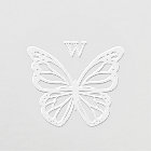 Elegant Monogram Butterfly Embosser