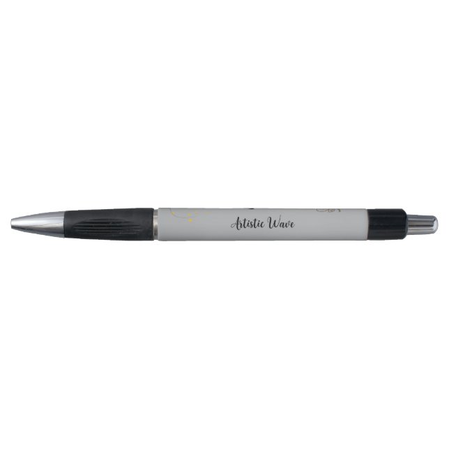 Elegant Monogram Honey Bee Pen (Front)