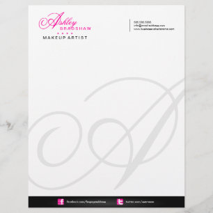Elegant Monogram Letterhead