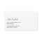 Elegant Monogram  Modern FAUX Silver Stripe White