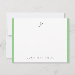 Elegant Monogram Modern Simple Template Trendy