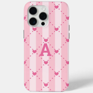Elegant Monogram Personalized iPhone 15 Pro Max Case
