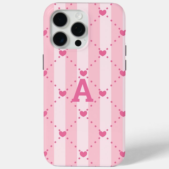 Elegant Monogram Personalized Case-Mate iPhone Case (Back)