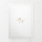 Elegant Monogram Photo Black Gold Formal Wedding