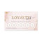 Elegant Monogram Pink Gold Glitter Marble Agate