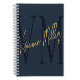 Elegant Monogram Professional Navy Blue Gold