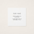 Élégant Monogramme blanc moderne FAUX Argent rayé