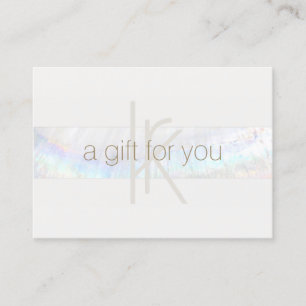 Élégant Monogramme moderne Seashell Certificat cad