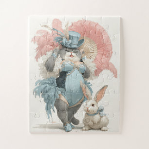 Élégant Montrer Bunny Jigsaw Puzzle Puzzle